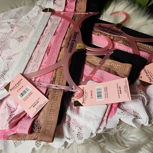 Juicy Coulture 5 pack women's Intimates new - Picture 7 of 7